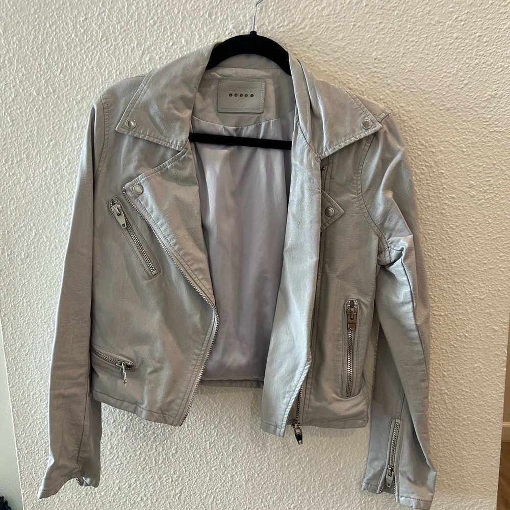 Blank nyc faux leather jacket